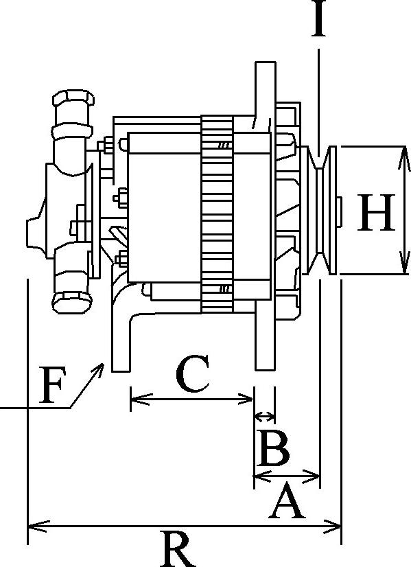 BOSCH F 032 111 493 - Генератор unicars.by