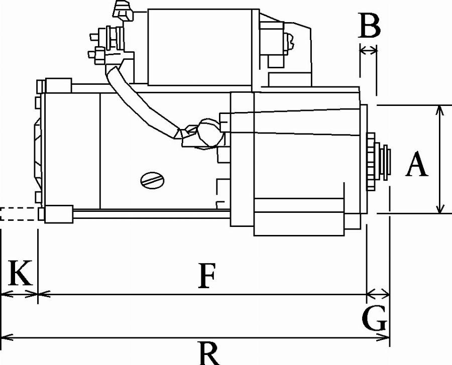 BOSCH F 032 112 676 - Стартер unicars.by