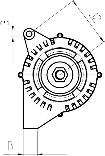 BOSCH F 032 111 795 - Генератор unicars.by