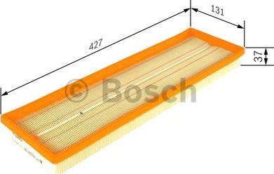 BOSCH F 026 400 478 - Воздушный фильтр, двигатель unicars.by