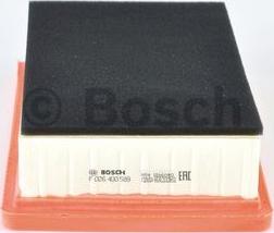 BOSCH F 026 400 589 - Воздушный фильтр, двигатель unicars.by