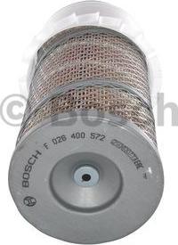 BOSCH F 026 400 572 - Воздушный фильтр, двигатель unicars.by