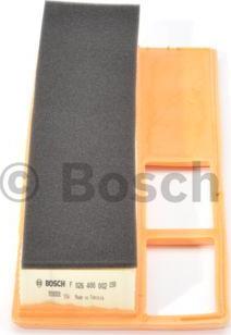 BOSCH F 026 400 002 - Воздушный фильтр, двигатель unicars.by