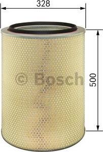 BOSCH F 026 400 077 - Воздушный фильтр, двигатель unicars.by