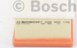 BOSCH F 026 400 172 - Воздушный фильтр, двигатель unicars.by