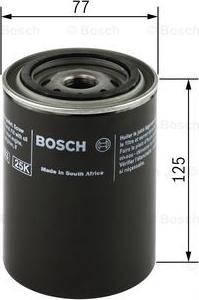 BOSCH F 026 400 392 - Воздушный фильтр, двигатель unicars.by