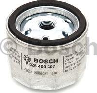 BOSCH F 026 400 307 - Воздушный фильтр, турбокомпрессор unicars.by