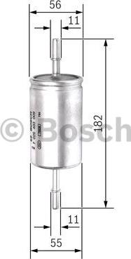 BOSCH F 026 403 009 - Топливный фильтр unicars.by