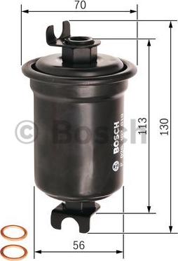 BOSCH F 026 403 019 - Топливный фильтр unicars.by