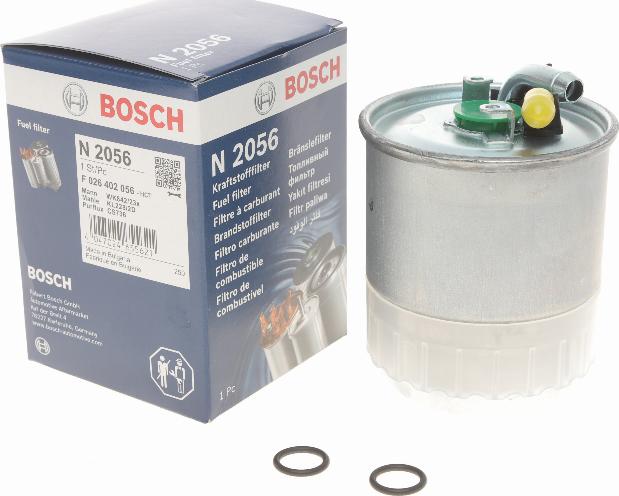 BOSCH F 026 402 056 - Топливный фильтр unicars.by