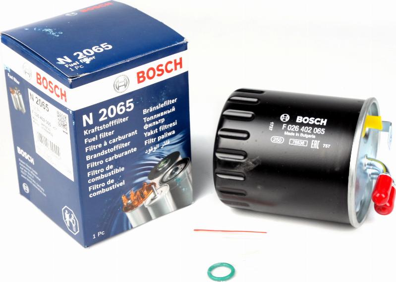 BOSCH F 026 402 065 - Топливный фильтр unicars.by