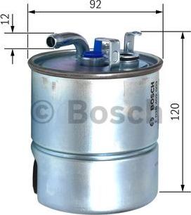 BOSCH F 026 402 003 - Топливный фильтр unicars.by