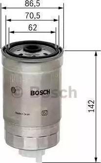 BOSCH F 026 402 010 - Топливный фильтр unicars.by