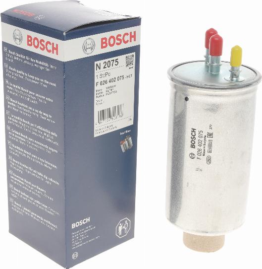 BOSCH F 026 402 075 - Топливный фильтр unicars.by