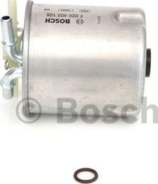 BOSCH F 026 402 108 - Топливный фильтр unicars.by