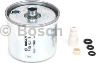 BOSCH F 026 402 116 - Топливный фильтр unicars.by