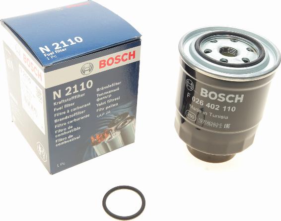 BOSCH F 026 402 110 - Топливный фильтр unicars.by