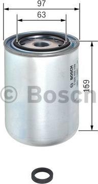 BOSCH F 026 402 129 - Топливный фильтр unicars.by