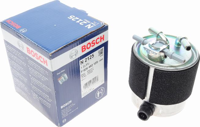 BOSCH F 026 402 125 - Топливный фильтр unicars.by