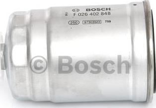 BOSCH F 026 402 848 - Топливный фильтр unicars.by