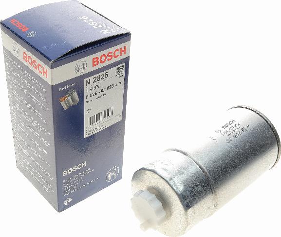 BOSCH F 026 402 826 - Топливный фильтр unicars.by