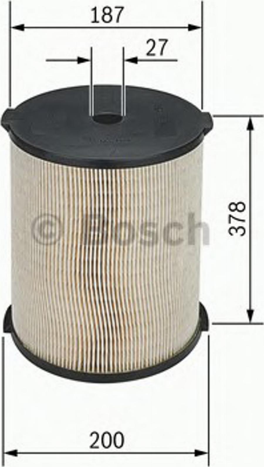 BOSCH F026407054 - Масляный фильтр unicars.by