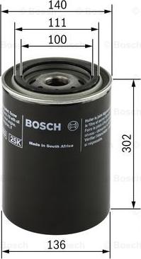 BOSCH F 026 407 056 - Масляный фильтр unicars.by