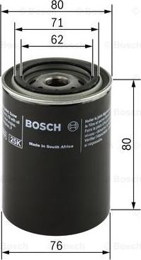 BOSCH F 026 407 005 - Масляный фильтр unicars.by