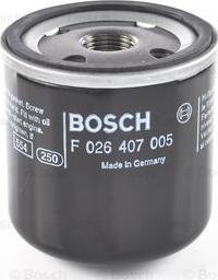 BOSCH F 026 407 005 - Масляный фильтр unicars.by