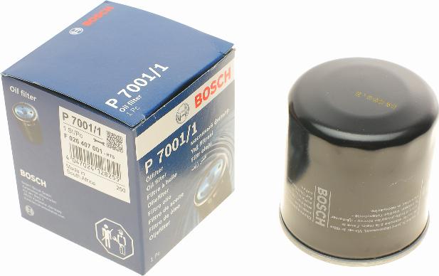 BOSCH F 026 407 001 - Масляный фильтр unicars.by