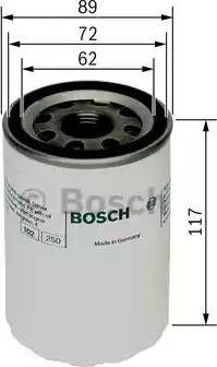 BOSCH F 026 407 018 - Масляный фильтр unicars.by