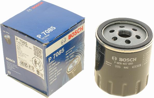 BOSCH F 026 407 085 - Масляный фильтр unicars.by