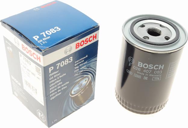 BOSCH F 026 407 083 - Масляный фильтр unicars.by