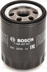 BOSCH F 026 407 027 - Масляный фильтр unicars.by