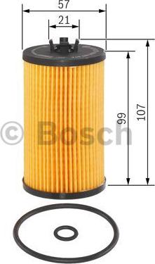 BOSCH F 026 407 074 - Масляный фильтр unicars.by