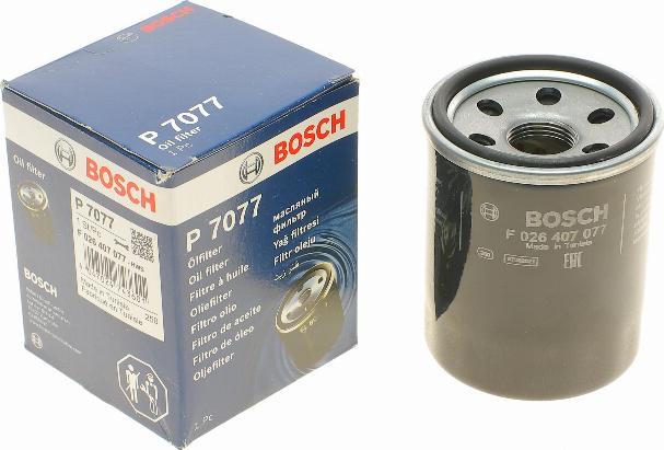 BOSCH F 026 407 077 - Масляный фильтр unicars.by