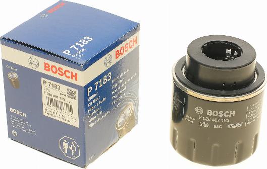 BOSCH F 026 407 183 - Масляный фильтр unicars.by