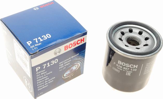 BOSCH F 026 407 130 - Масляный фильтр unicars.by