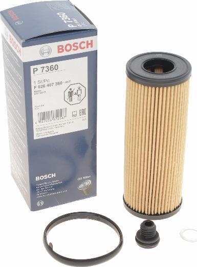 BOSCH F 026 407 360 - Масляный фильтр unicars.by