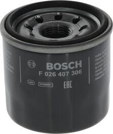 BOSCH F 026 407 306 - Масляный фильтр unicars.by