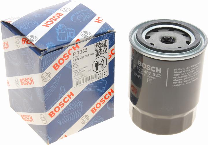 BOSCH F 026 407 332 - Масляный фильтр unicars.by