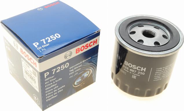 BOSCH F 026 407 250 - Масляный фильтр unicars.by