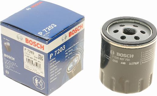 BOSCH F 026 407 203 - Масляный фильтр unicars.by