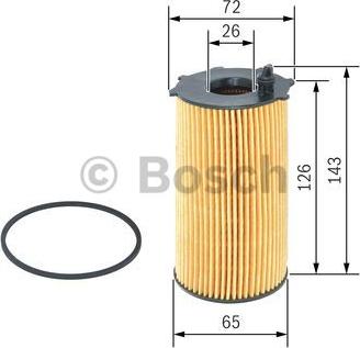 BOSCH F 026 407 207 - Масляный фильтр unicars.by