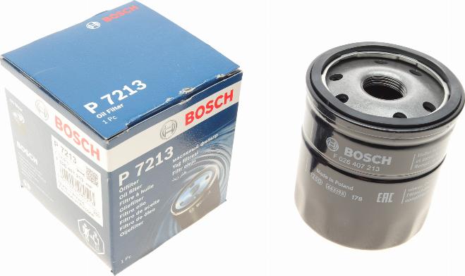 BOSCH F 026 407 213 - Масляный фильтр unicars.by