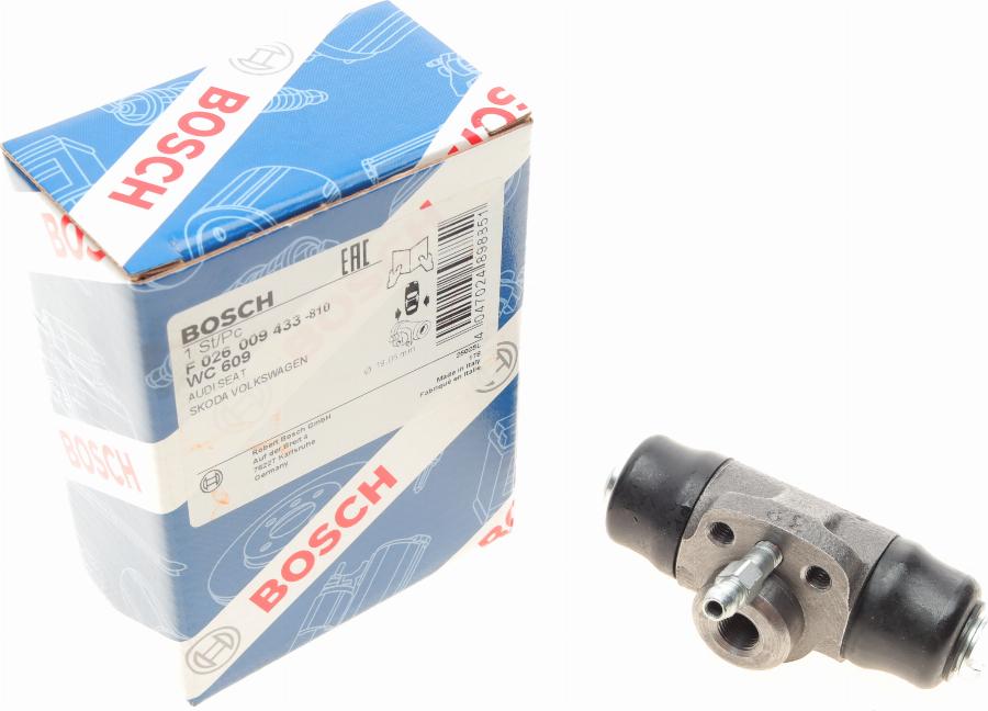 BOSCH F 026 009 433 - Колесный тормозной цилиндр unicars.by