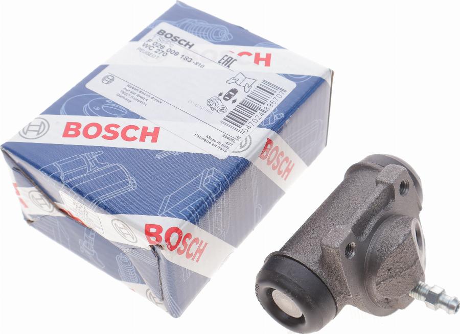 BOSCH F 026 009 183 - Колесный тормозной цилиндр unicars.by