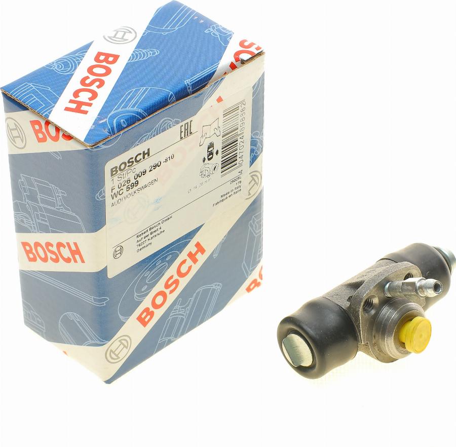 BOSCH F 026 009 290 - Колесный тормозной цилиндр unicars.by