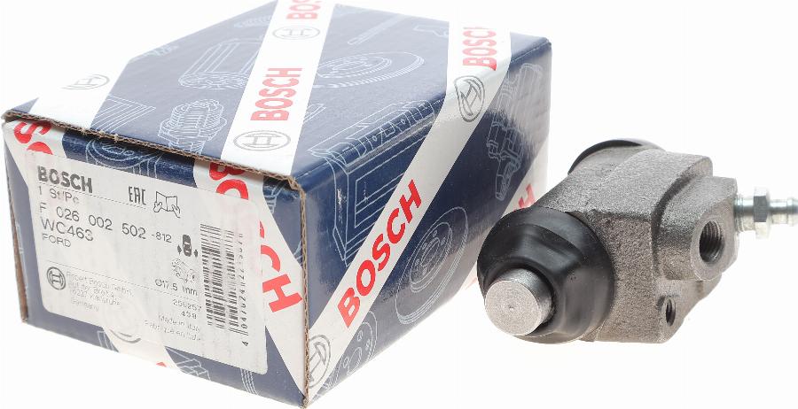 BOSCH F 026 002 502 - Колесный тормозной цилиндр unicars.by