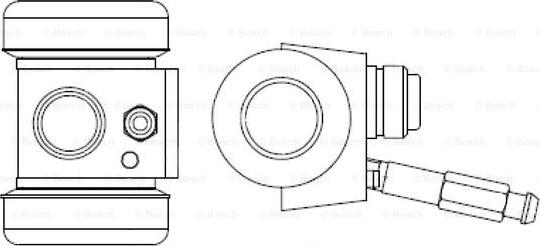 BOSCH F 026 002 364 - Колесный тормозной цилиндр unicars.by